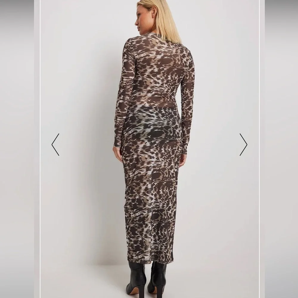 Tight Mesh Midi Dress - Picture 3 of 7